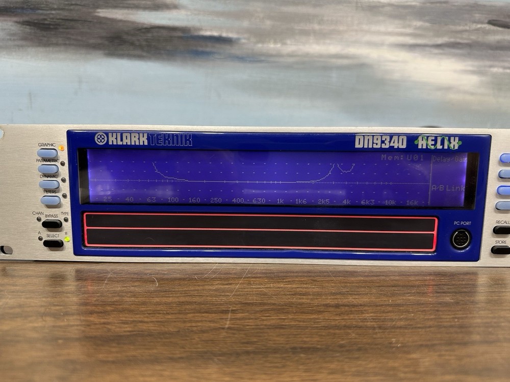 Klark Teknik DN9340 DIGITAL EQUALIZER WORKING GREAT