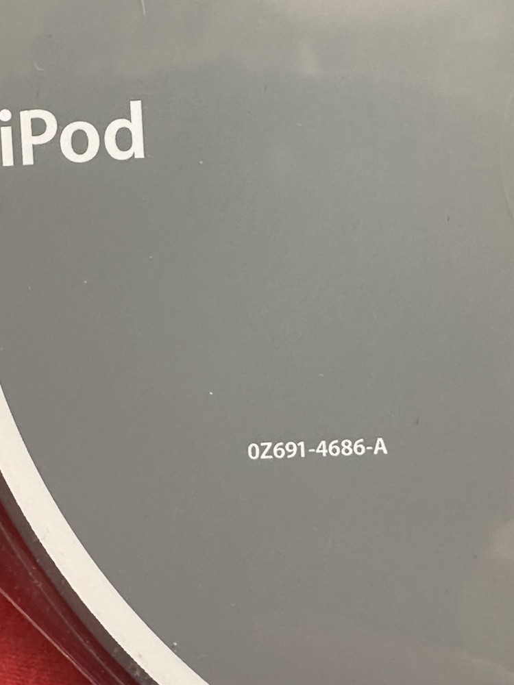 2003 APPLE iPod iTunes Installation Software CD Disc Software AND Manuals