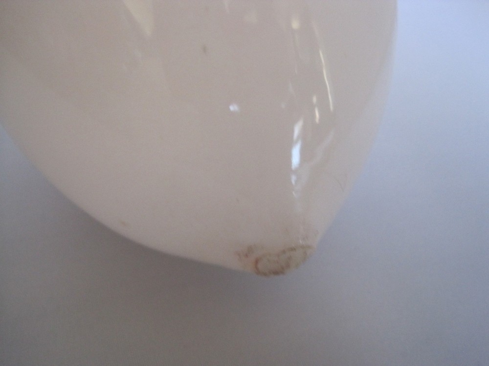 Glass Blown EASTER EGG Victorian 4.5" Antique