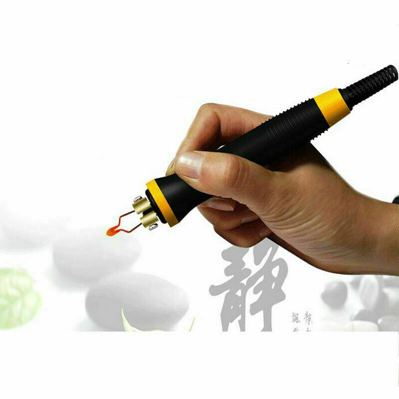 Digital Display Pyrography Machine Gourd Wood Burning Double Pen Craft Tool Kit