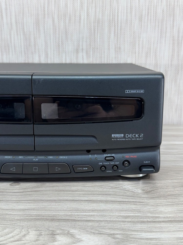 Technics RS-CH550 Stereo Double Cassette Deck - UNTESTED
