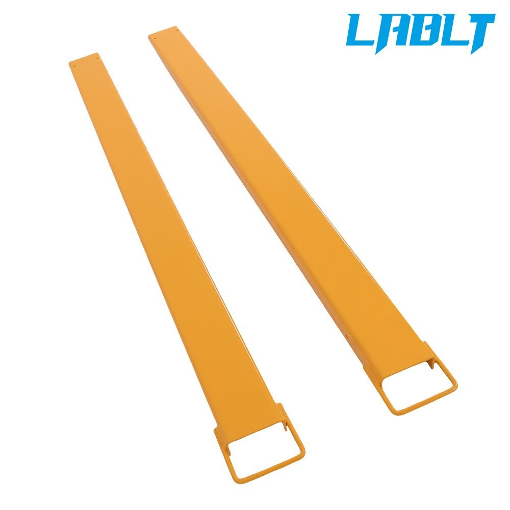 LABLT 1Pair Pallet Fork Extensions Forklift Extensions 72"x4.5"Heavy Duty Steel