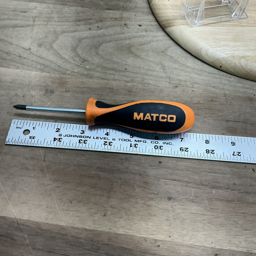 Matco Tools 5pc Screwdriver Set - Orange/Black Handle (U)