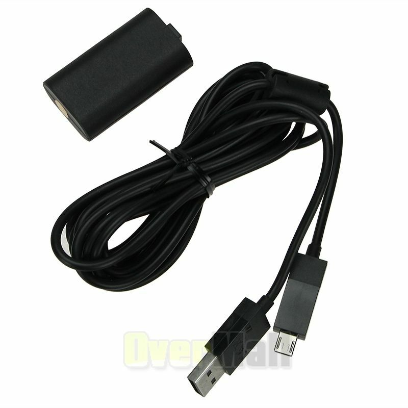 For Microsoft Xbox Play & Charge Rechargeable Controller Micro-USB Cable Kit