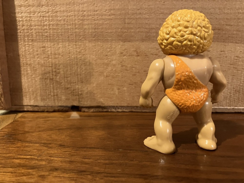 3.5” Definitely Dinosaur Orange Cave Man