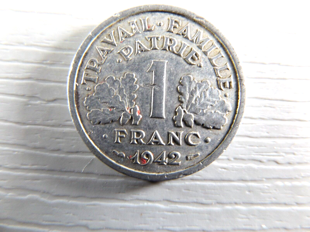 FRANCE 1942 1 FRANC