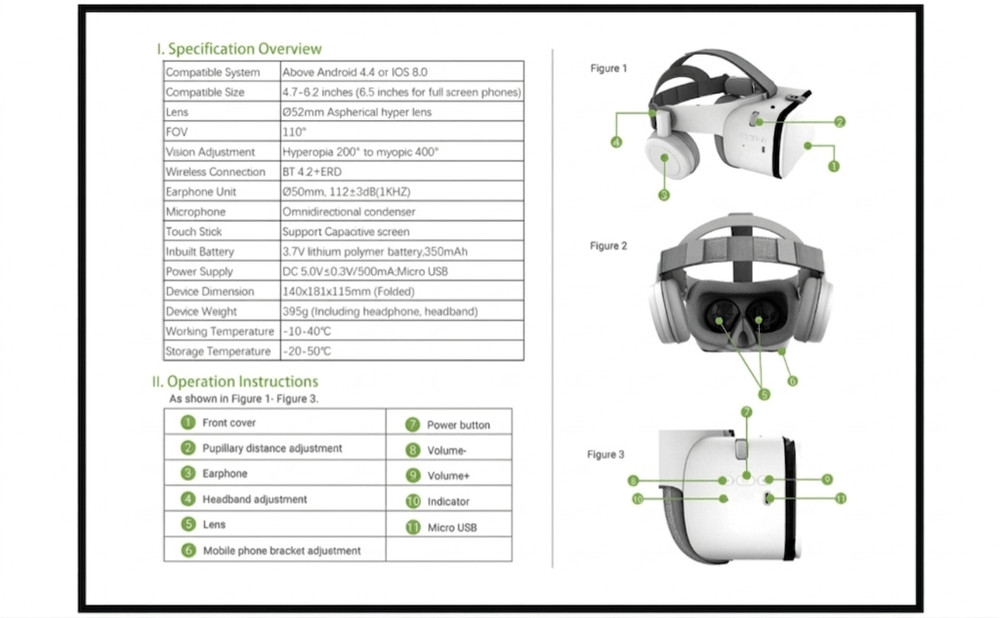 BOBOVR Z6 Foldable Wireless VR Headset