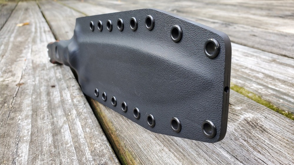 Kydex sheath for TOPS OPERATOR 7 OP7, pancake, (Bk)