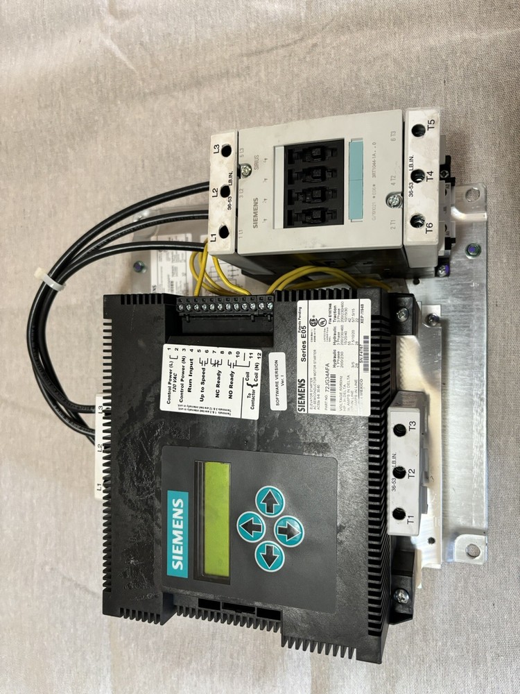 Siemens softstarter