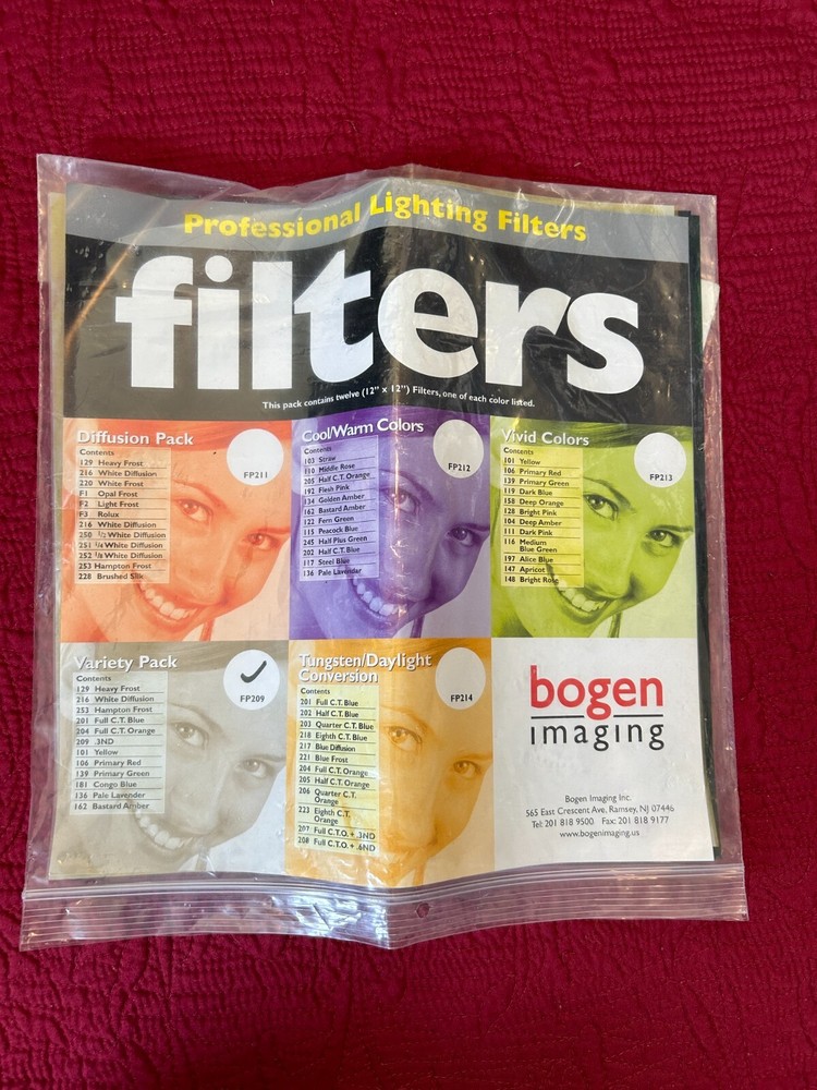 Lowel Tota-Light Tungsten Flood Light with Dimmer, Diffuser Frame, Gels