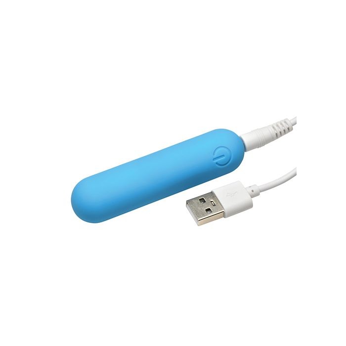 Bang! Flexible Silicone Bullet - Blue