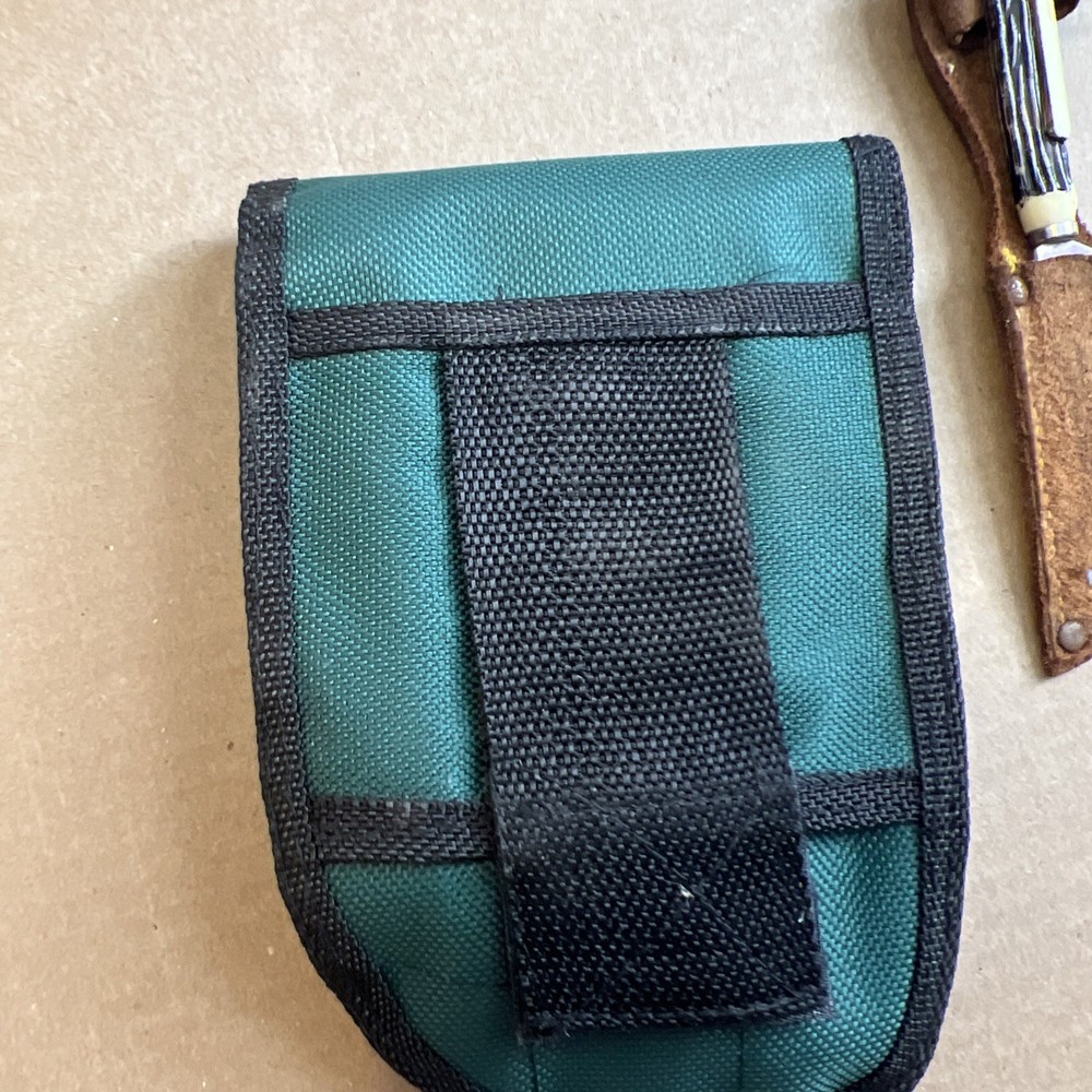 Sheffield Multi Tool pocket knife Flash Light Carrying Pouch Belt Loop