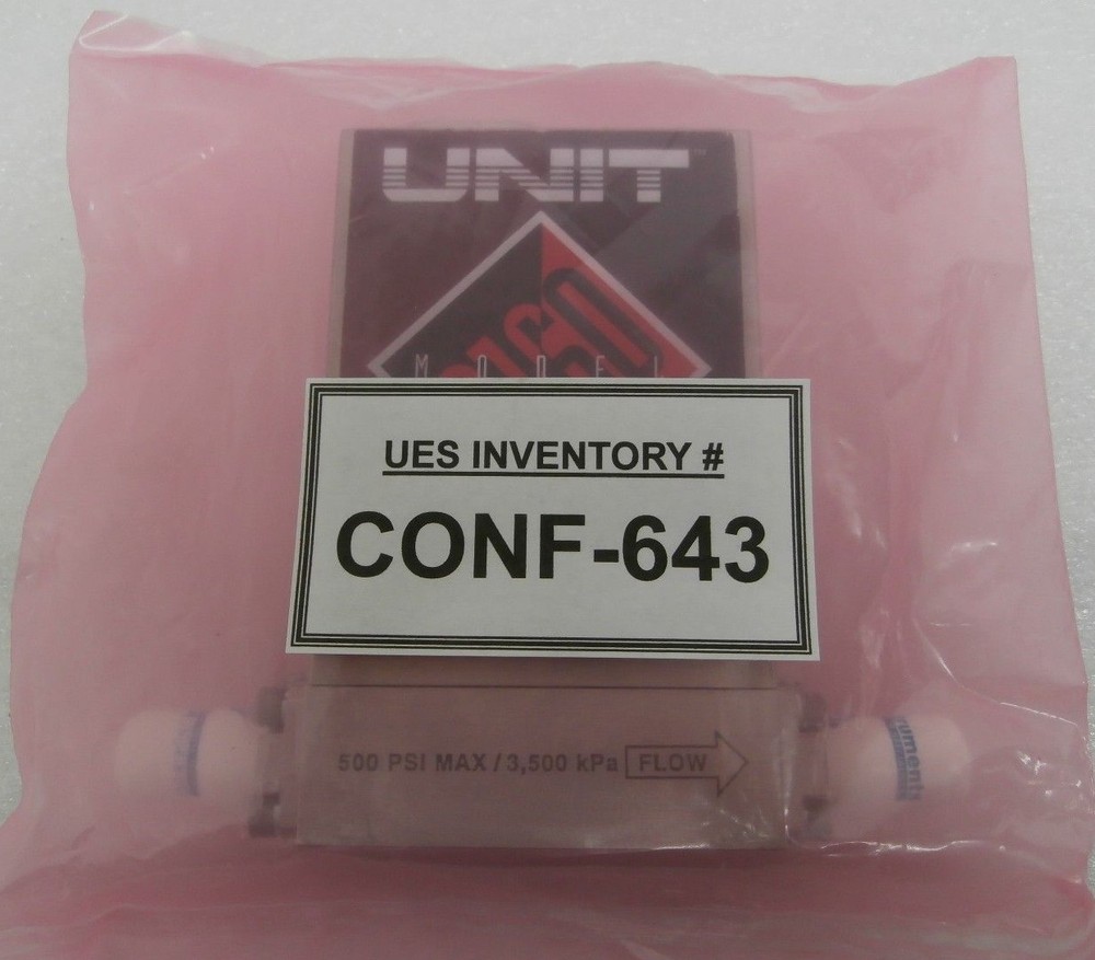 UNIT Instruments UFC-8160 Mass Flow Controller MFC 200 SCCM SIH4 Refurbished