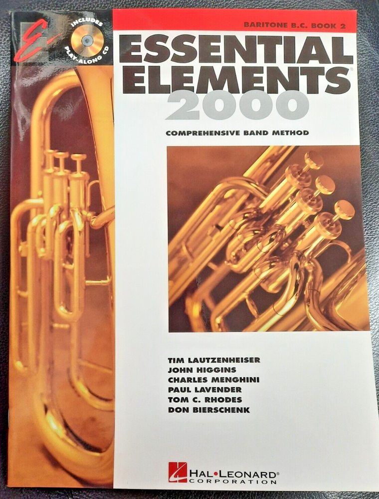 Essential Elements 2000 for Baritone B.C. Book 2 w/CD