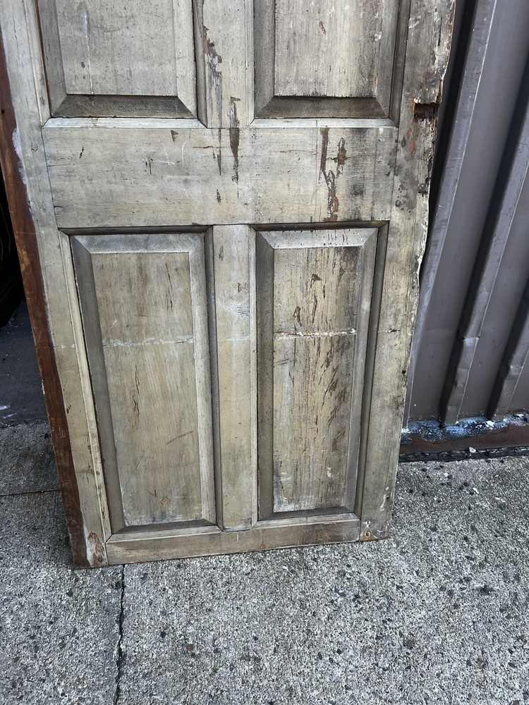 c1760 RAISED panel INDIAN style shutter panel 62.75 X 27.5” MORTISED & PEGGED