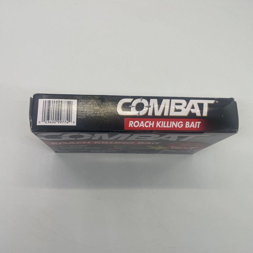 Combat Roach Killing Bait Stations for Small and Large Roaches, 12 Count
