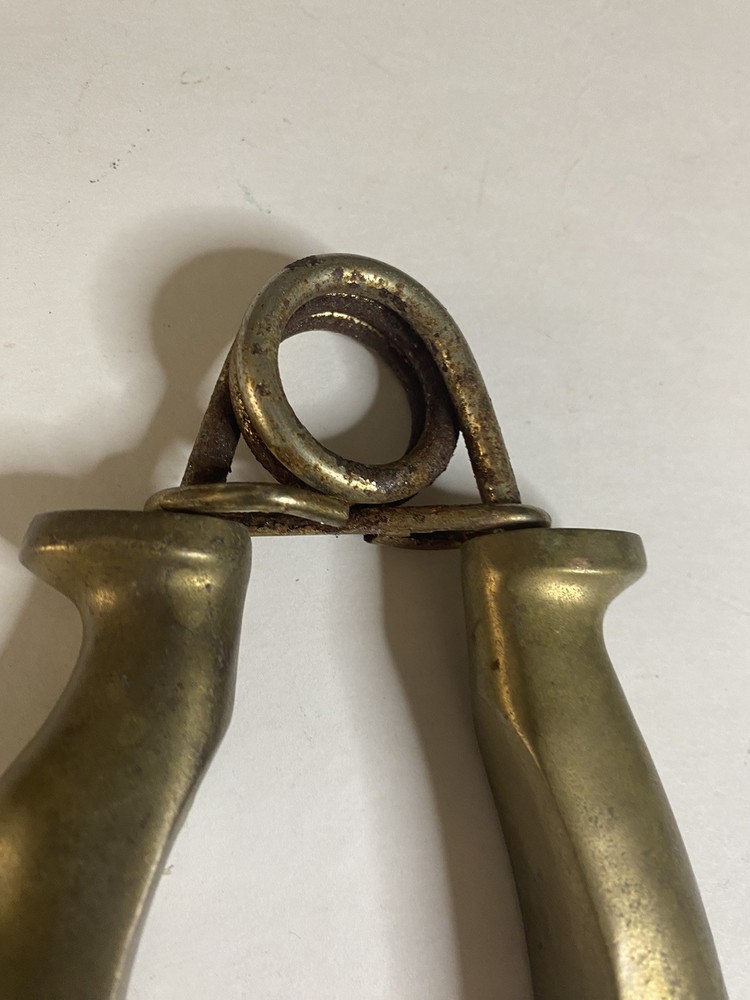 Brass Hand Grip Solid Brass Strength Exerciser