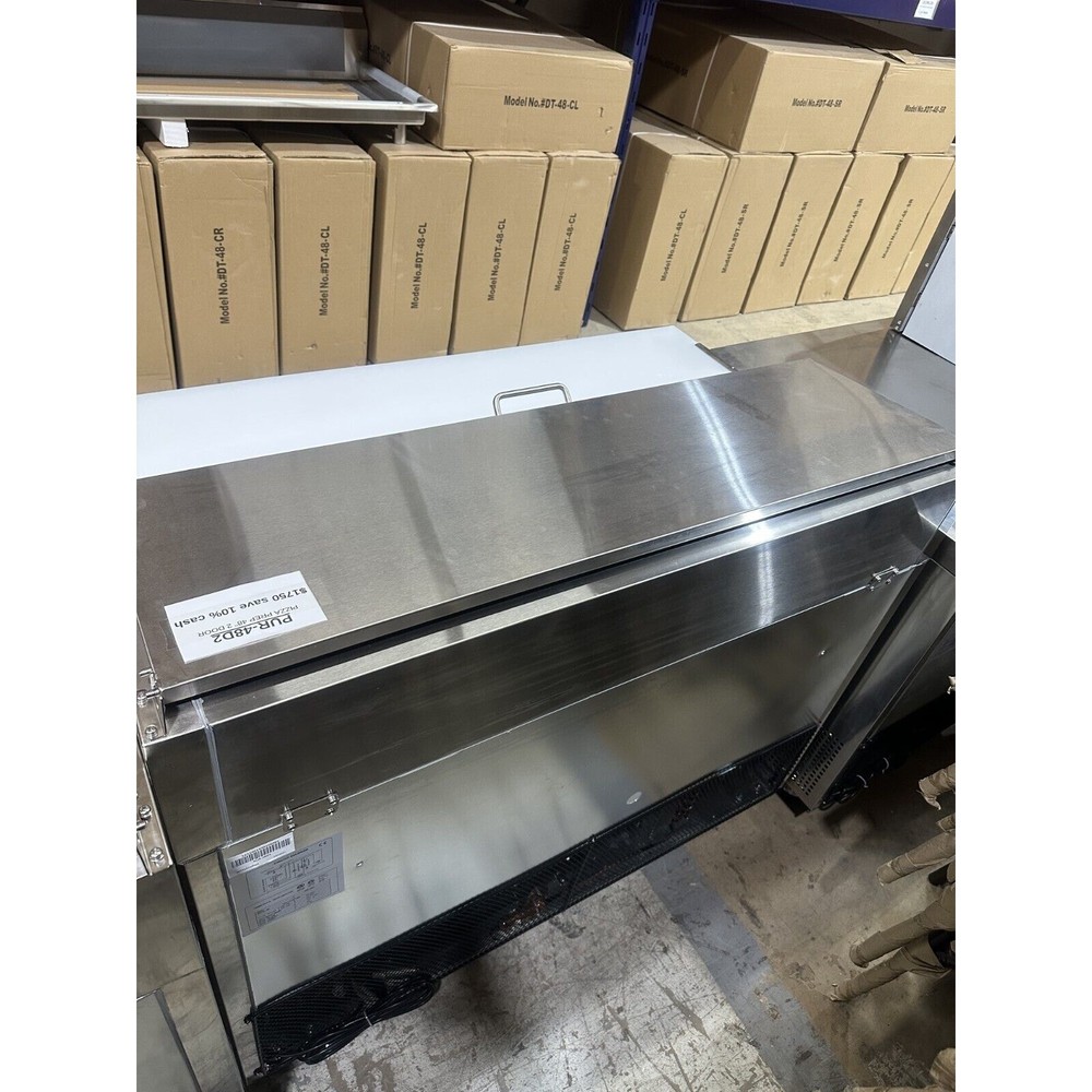 2 Door Refrigerated Pizza Prep Table