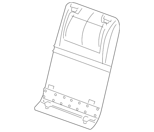Genuine GM Seat Back Panel 88993969