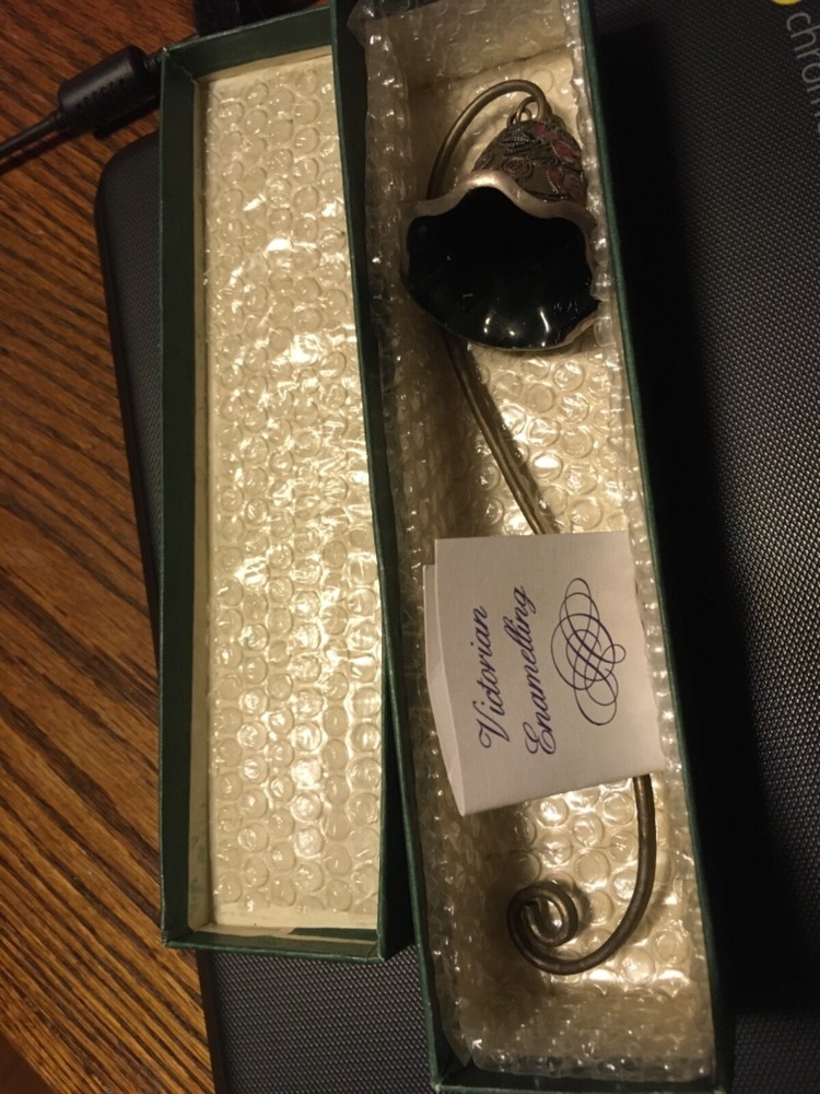 Enamel on Metal Candle Snuffer