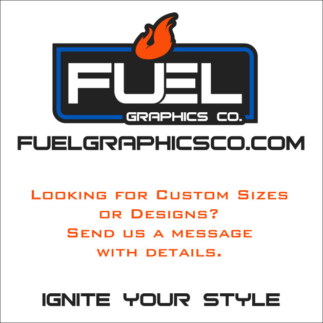 Bush Hog Premium Vinyl Decal Sticker 2-Pack - Front End Loader Attachments