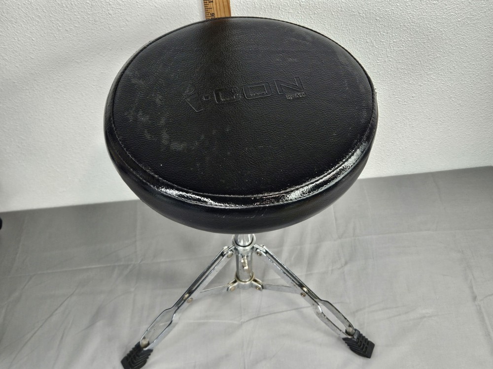 I-Con Percussion Drum Seat with Incremental Height Adjustment Collapsible