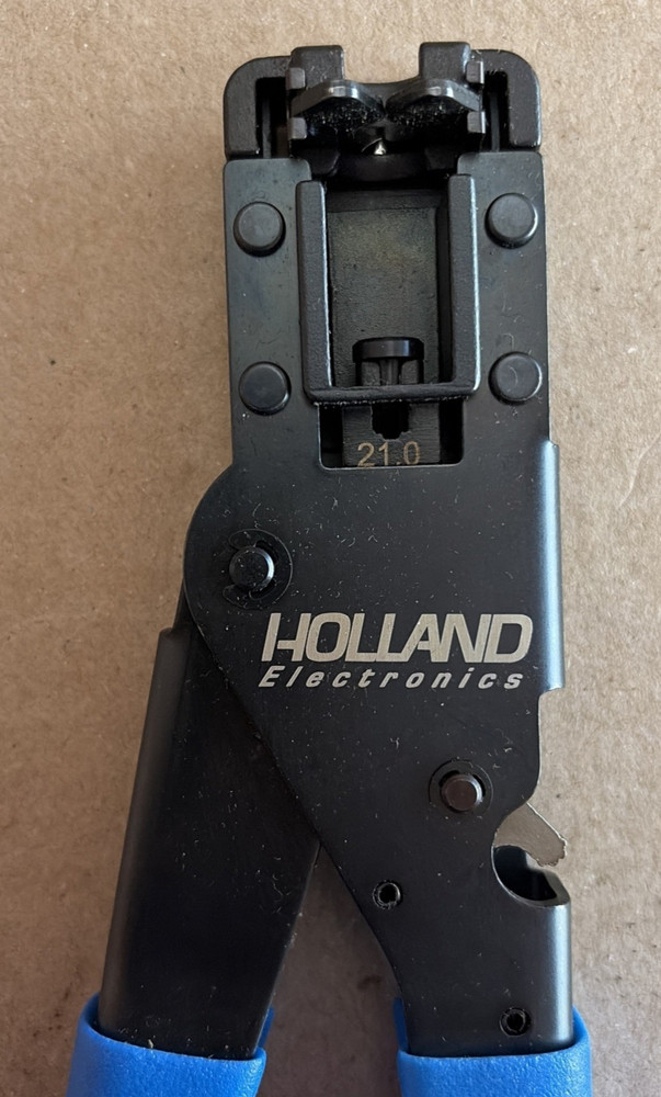 Holland Electronics Coaxial Compression Tool RG6 RG59