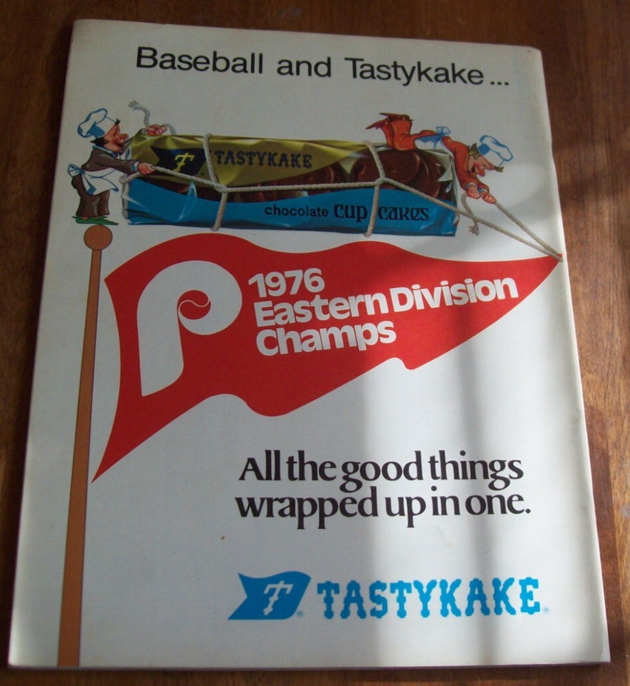1977 Phillies Official Yearbook Second Edition