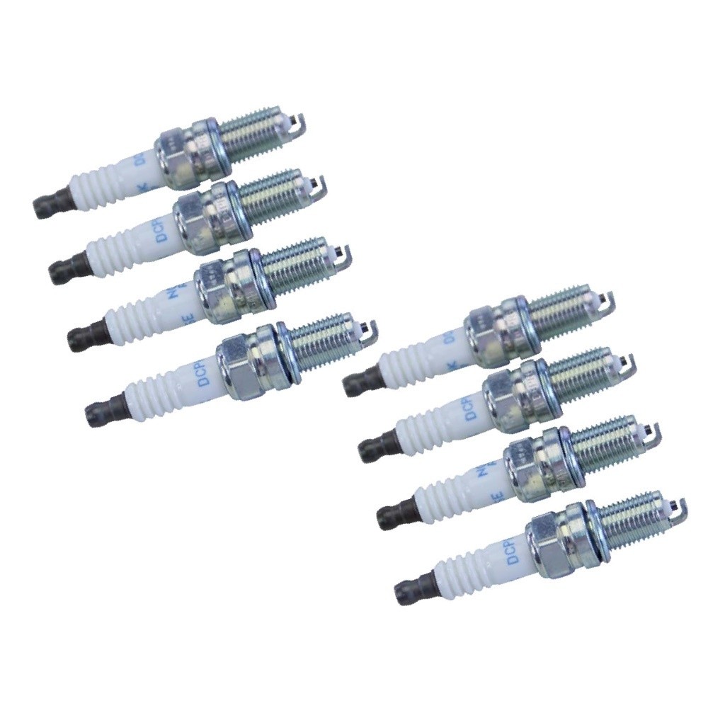 NGK Spark Plug Spark Plug DCPR6E, 8 Pack