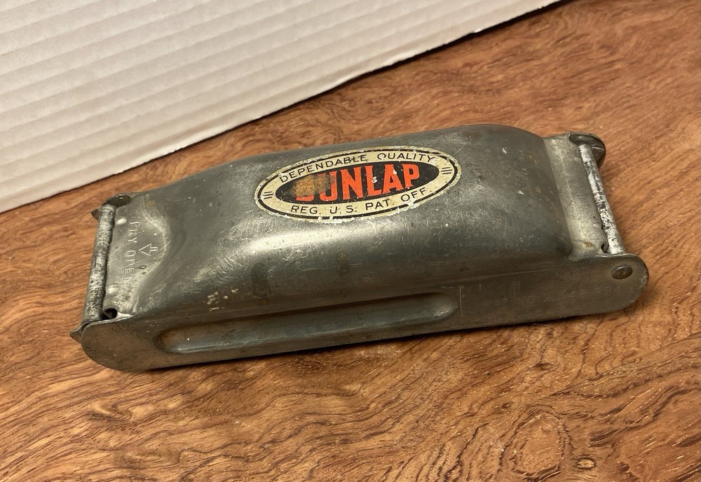 Vintage Dunlap Hand Sander manual tool #D