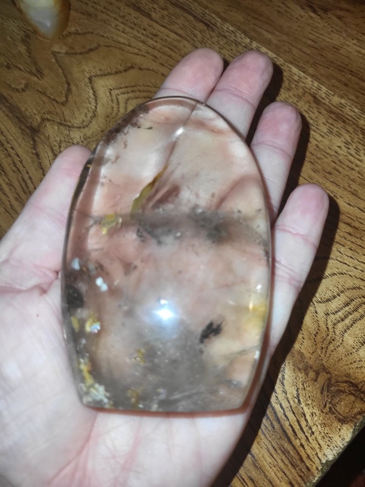 Smokey quartz free form for display