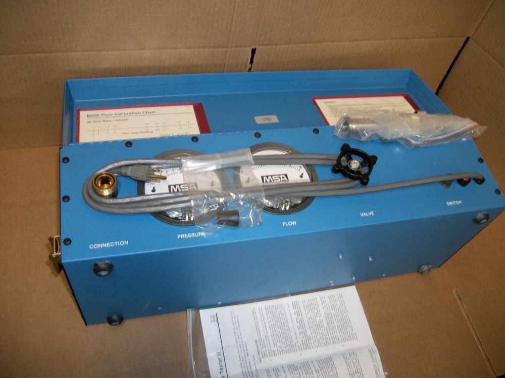 NEW MSA PORTABLE REGULATOR TESTER ll