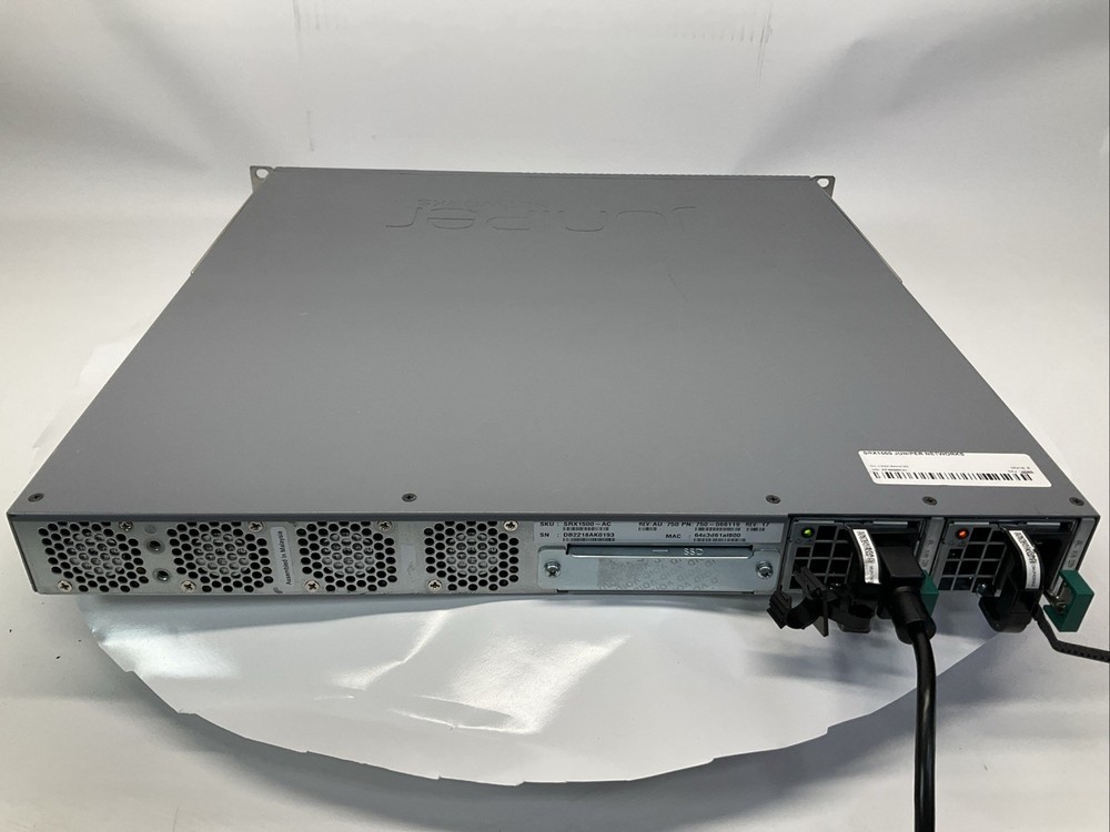 Juniper SRX1500-AC Ports Network Services Gateway Firewall