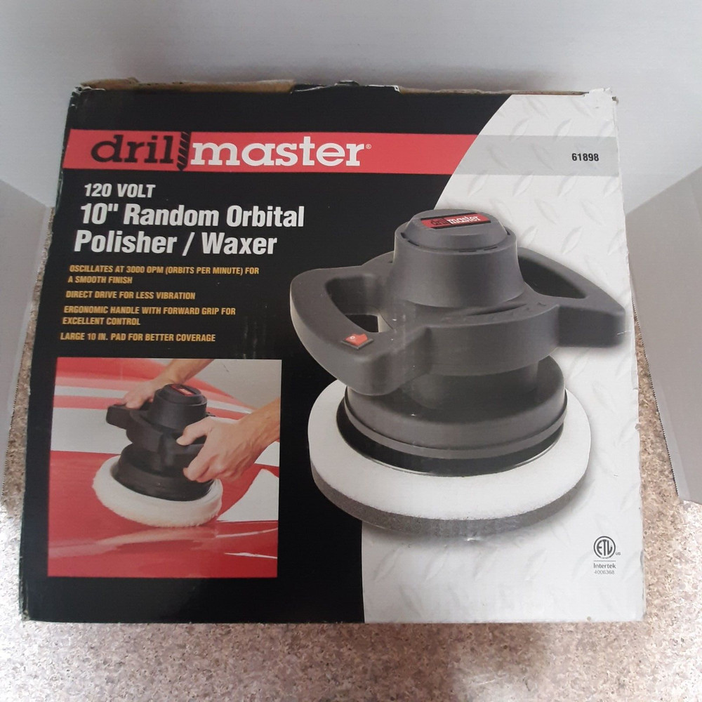 DRILL MASTER # 61898 120 VOLT  10" POLISHER WITH EXTRA'S ...PRICE SLASHED TODAY!