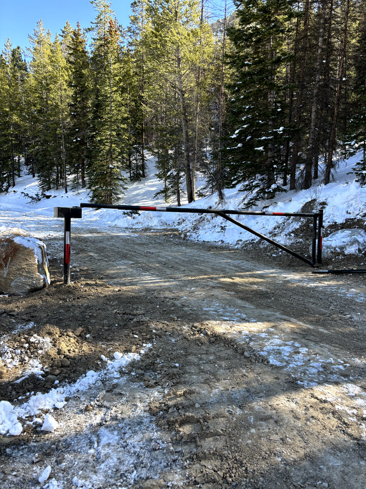 Forest Service Gate w Lock Box BLM Road Gate Private Security NEW Custom Widths