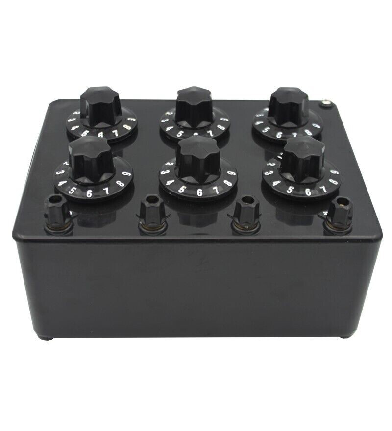 ZX21b Precision Plastic Variable Decade Resistance Resistor Box Physical Electr
