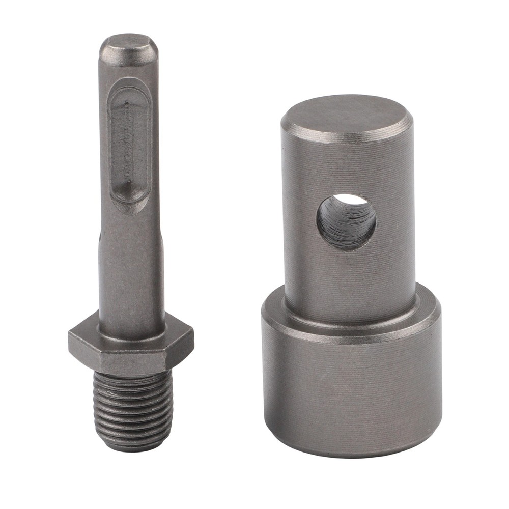 Earth Auger Adapter Tool with 4 Interface Types for Hammer Machine Drill