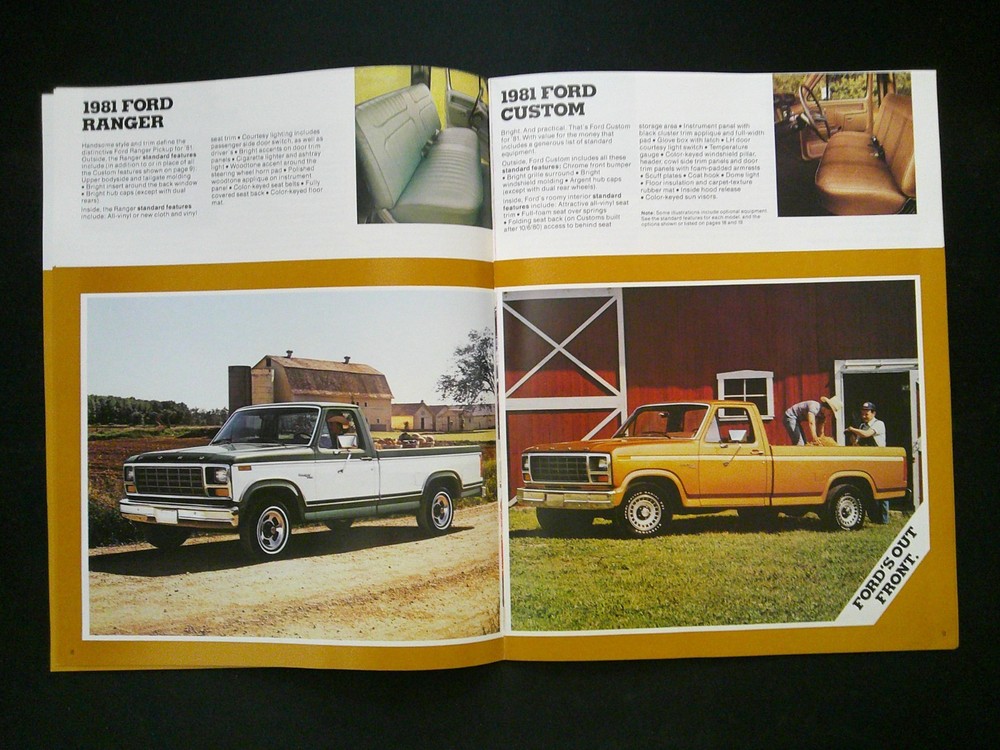 1981 Ford Pickup Sales Catalog