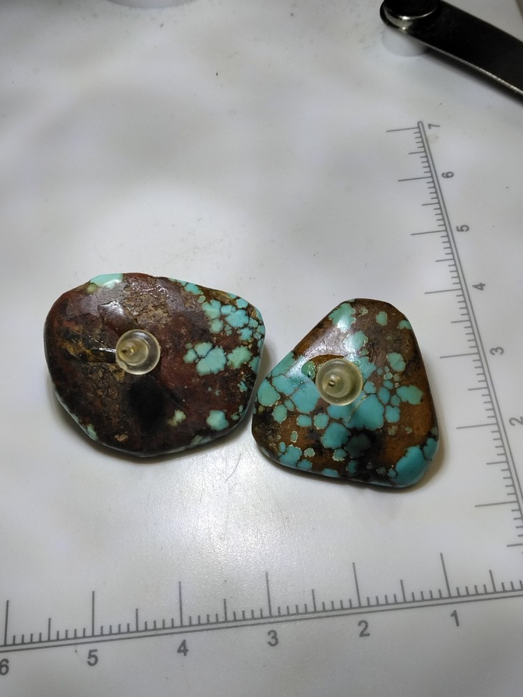 vintage pawn turquoise Earrings
