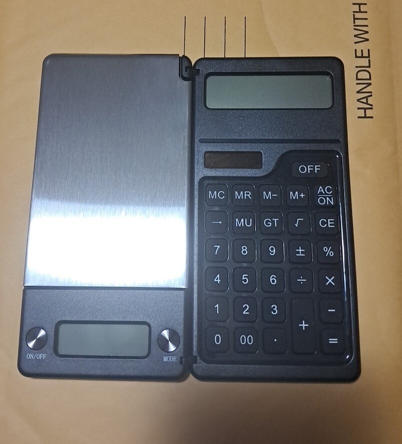 Portable Digital Scale With Calulator 36oz max Compact Nice Tested