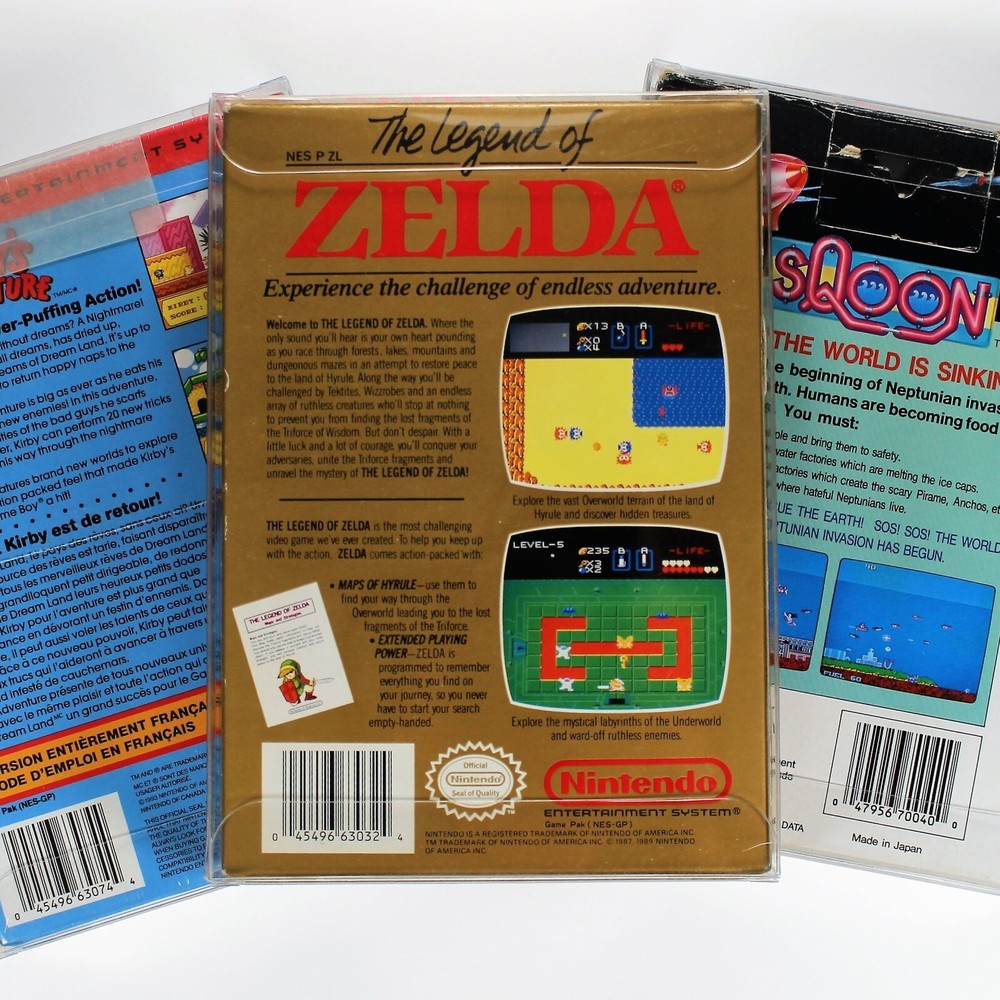 25 NES Box Protectors Clear Plastic Boxes Case for CIB Complete Sealed Protector