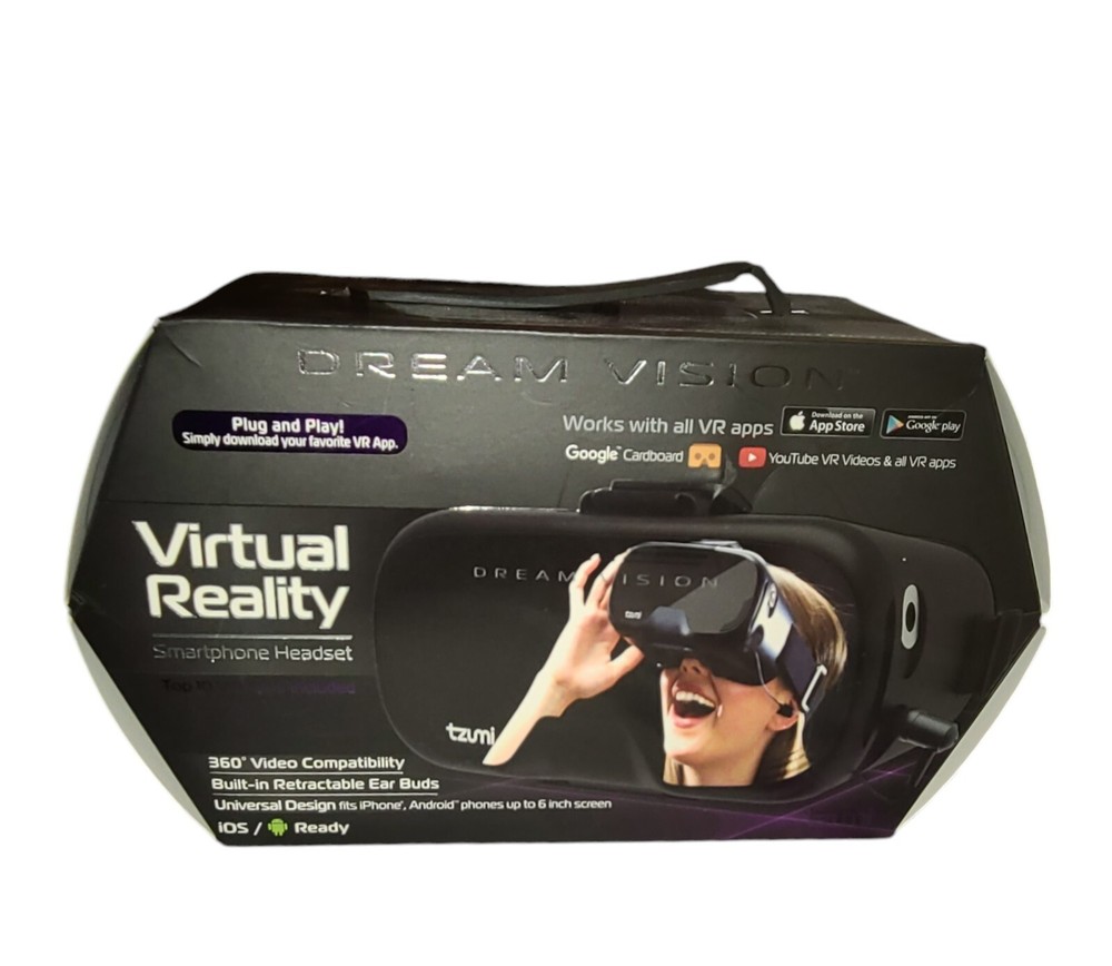Tzumi Dream Vision Virtual Reality Headset