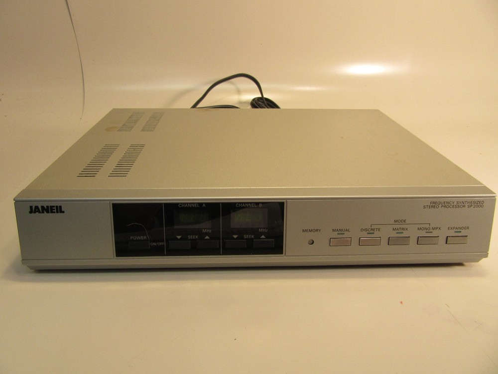 Janeil Frequency Synthesizer Stereo  Model SP2000