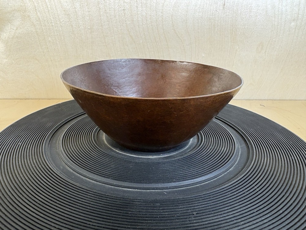 Ramon Ramirez Hammered Copper Bowl 6" x 2.5"H