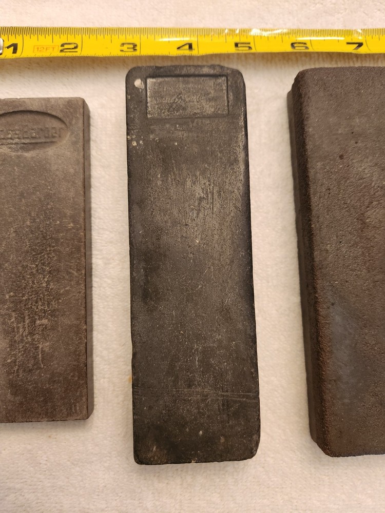 Vintage sharpening honing stones