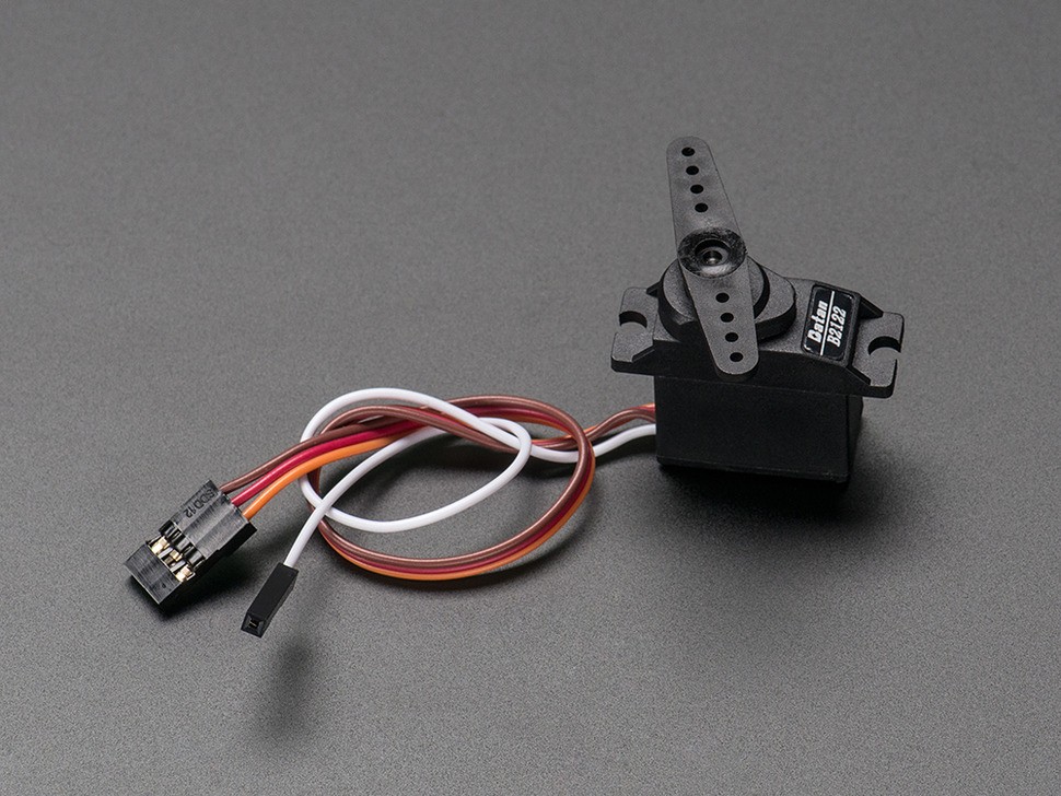 [ Adafruit ADA-1450 ] Analog Feedback Micro Servo - Metal Gear