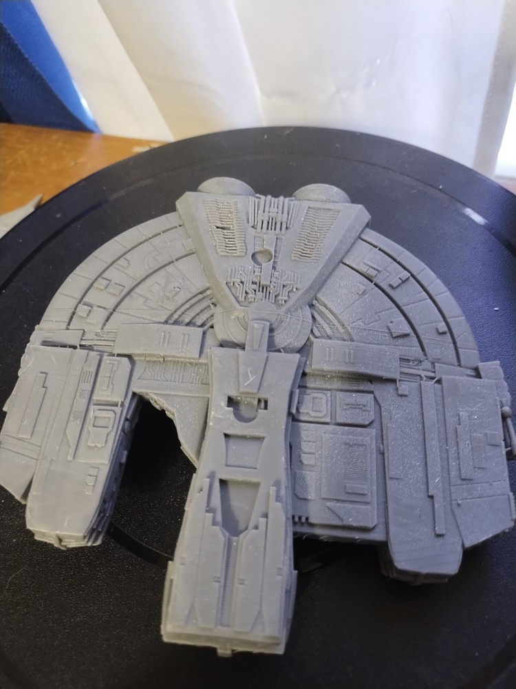 Star Wars Ebon Hawk Dynamic-class freighter 3d Resin Print 6"x6"