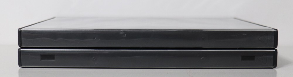 Genuine Viva Solid Eco-Box 1-Disc Single 14mm Black DVD Replacement Case USED