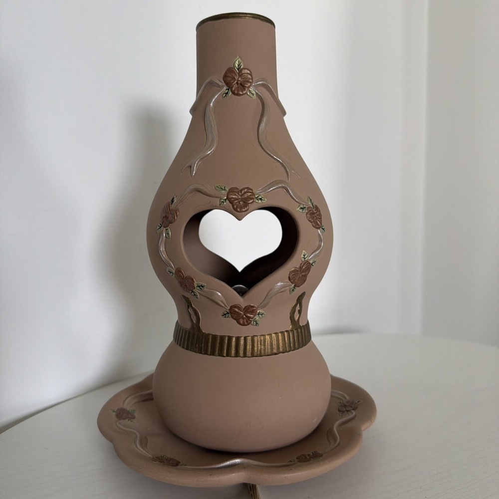 Donas Ceramic Bisque Pansy Lantern  Ready to Paint
