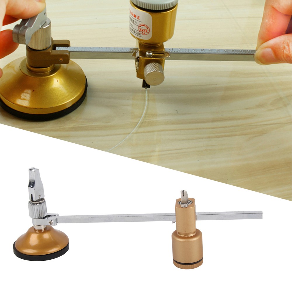 40cm Compasses Circular Ceramic Tile Cutter Glass Cutting With Suction Cup.